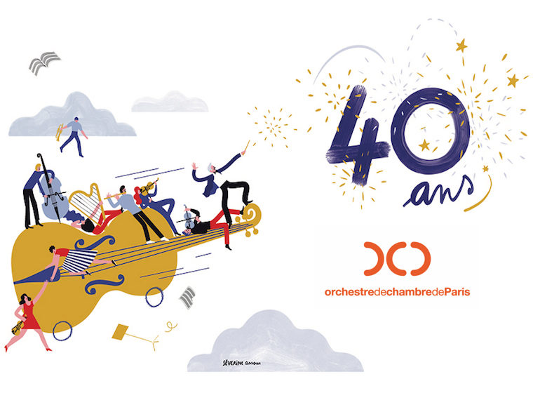 Gagnez 5×2 places pour le 40ème anniversaire de l’Orchestre de chambre de Paris