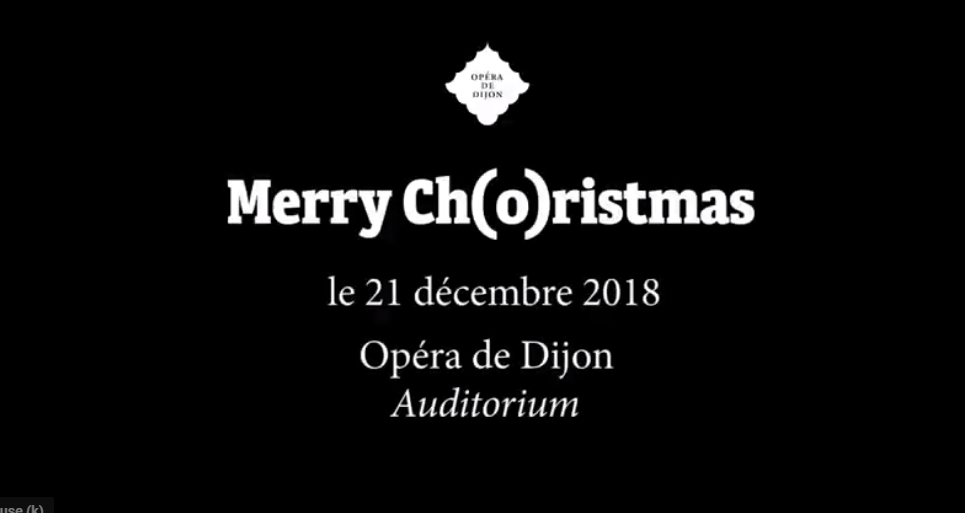Merry Ch(o)ristmas, un noël anglais à l’Opéra de Dijon