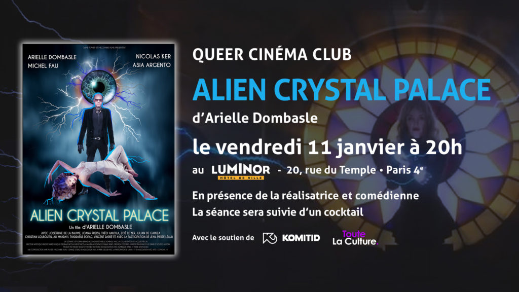 Gagnez 3×2 places pour le Queer Cinéma Club spécial Arielle Dombasle