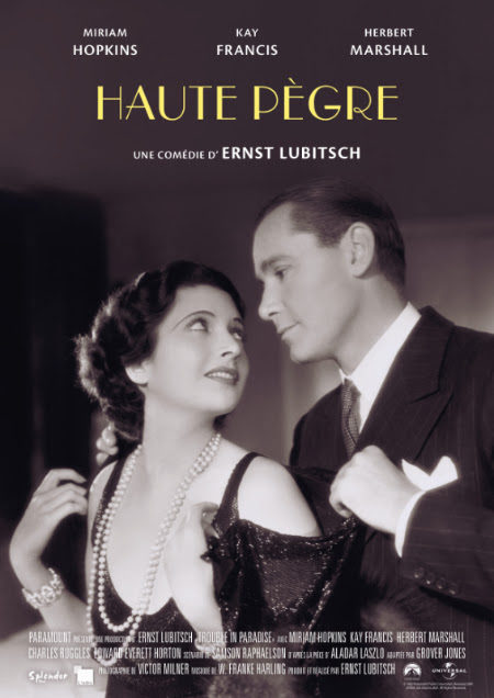 « Haute Pègre » : le charme discret de l’escroquerie par Ernst Lubitsch
