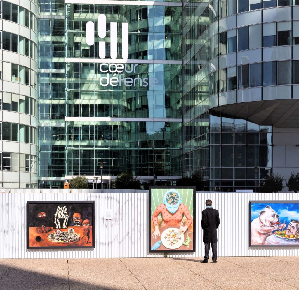 FESTIN : l’art contemporain s’affiche sur l’Esplanade de la Défense !
