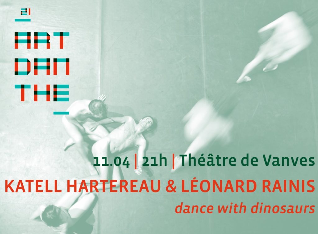 Gagnez 5×2 places pour dance with dinosaurs de Katell Hartereau & Léonard Rainis