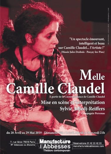 REPRISE : « Melle Camille Claudel » débarque à Paris