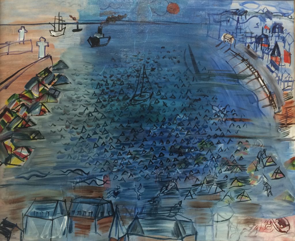 Embarquement au Havre de Raoul Dufy