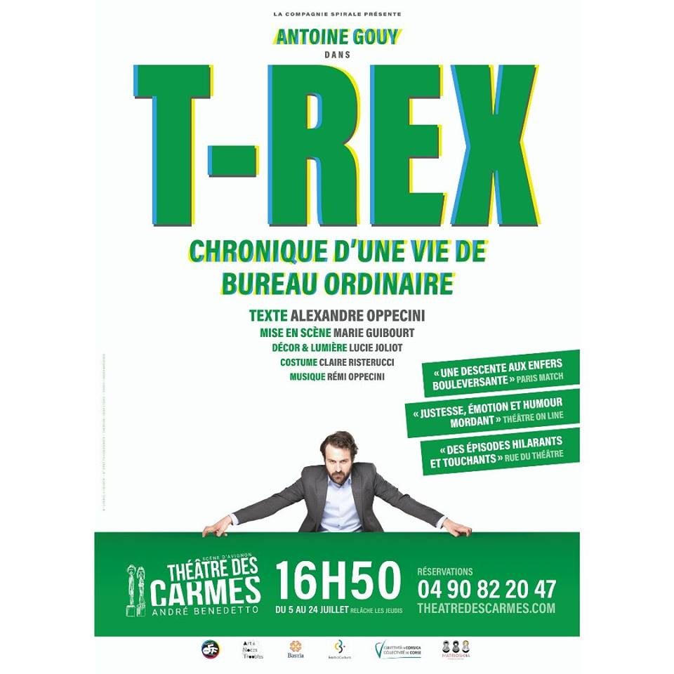 Avignon OFF 2019 : « T-Rex, chronique d’une vie de bureau ordinaire », stupeurs et tremblements dans l’open space