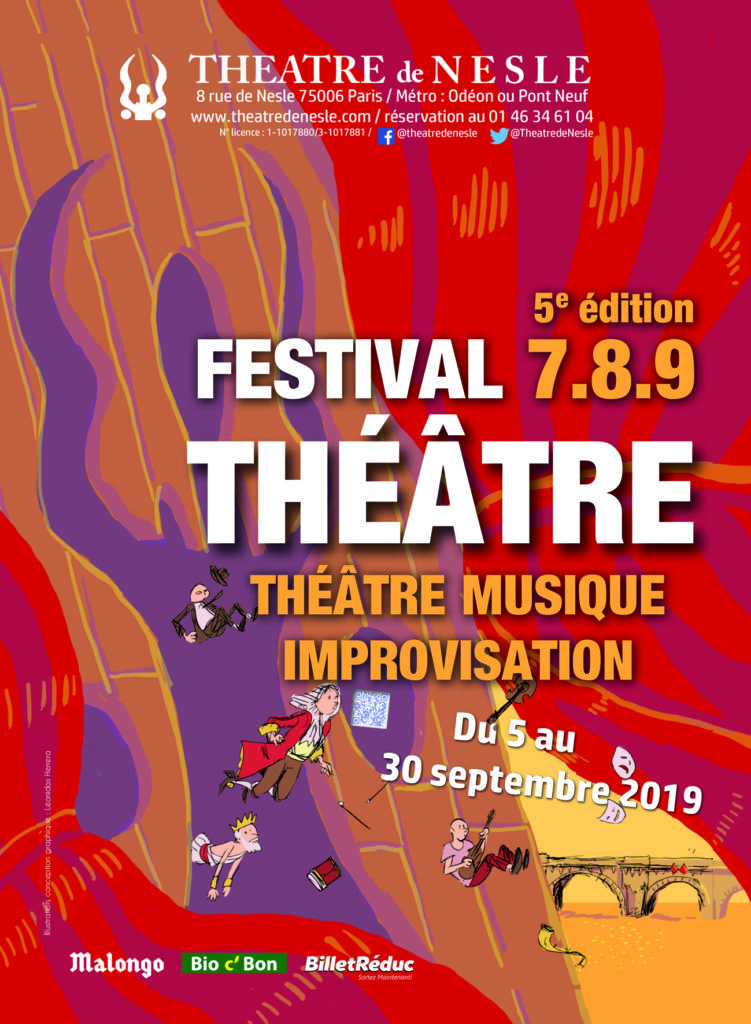 FESTIVAL 7.8.9. au théâtre de Nesles, à Paris : une 5e édition sous le signe du partage et des rencontres.