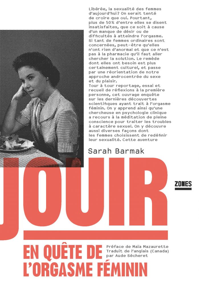 « Jouir, En quête de l’orgasme féminin » de Sarah Barmak