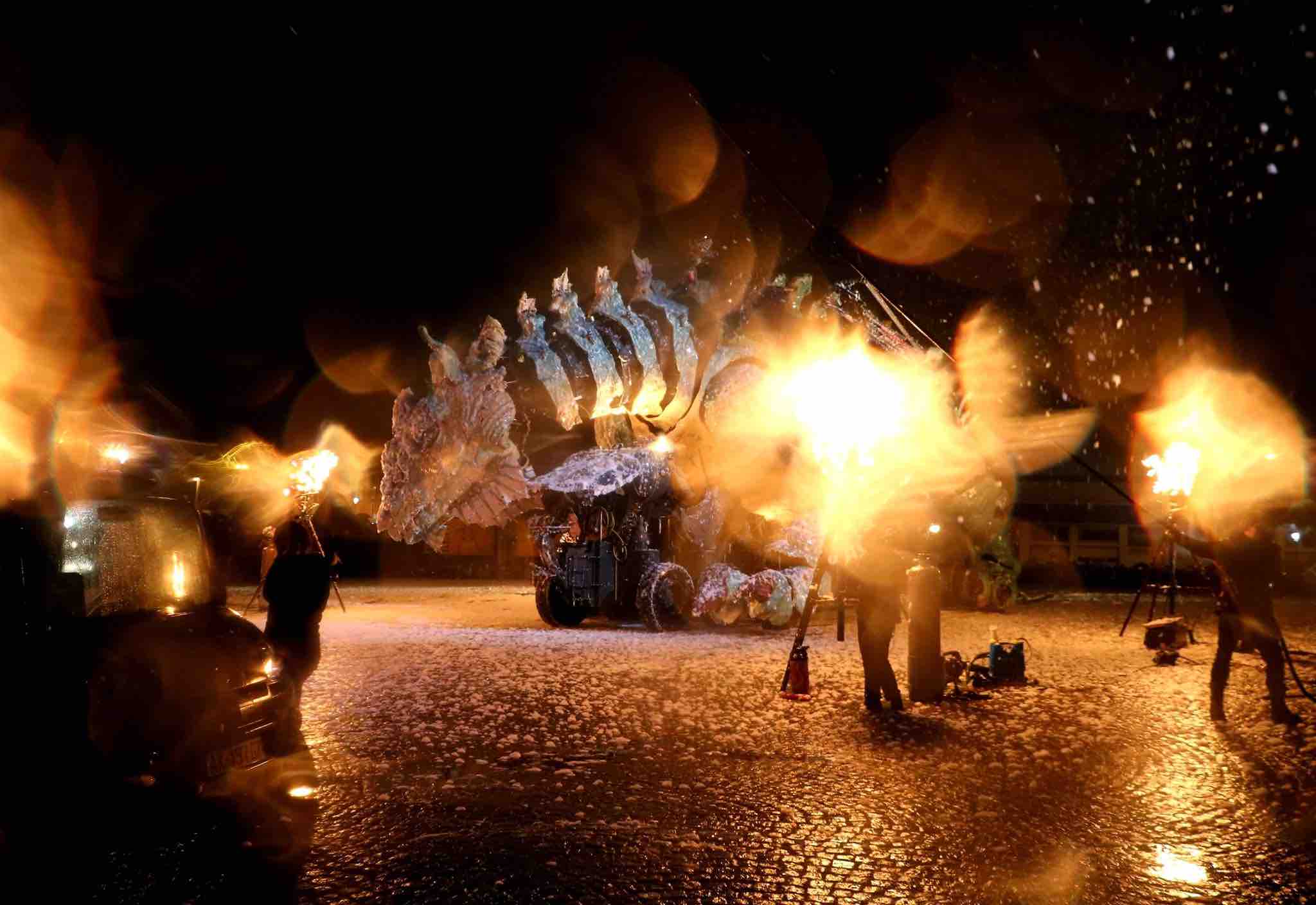 Le dragon de Calais, des débuts « tout feu, tout flamme