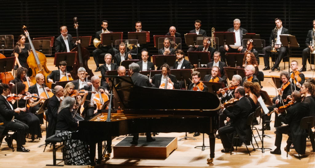 Martha Argerich et Sir Antonio Pappano à la Philharmonie !