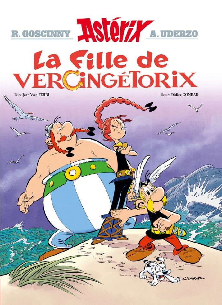 “La fille de Vercingetorix”, figure féminine et rebelle pour le nouvel album d’Asterix