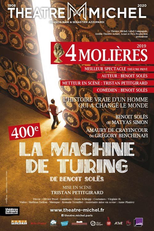 Avignon Off : La Machine de Turing revient avec Benoit Solès