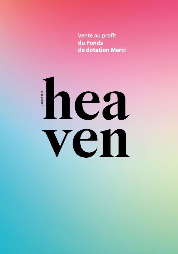 “Heaven” : la vente de Thanks for nothing au profit de la Fondation Merci aura lieu du 13 au 18 novembre