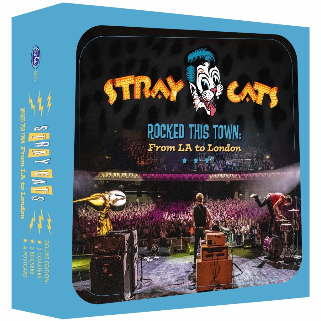 The Stray Cats “Rocked This Town:  From La To London” : l’album live des 40 ans  !