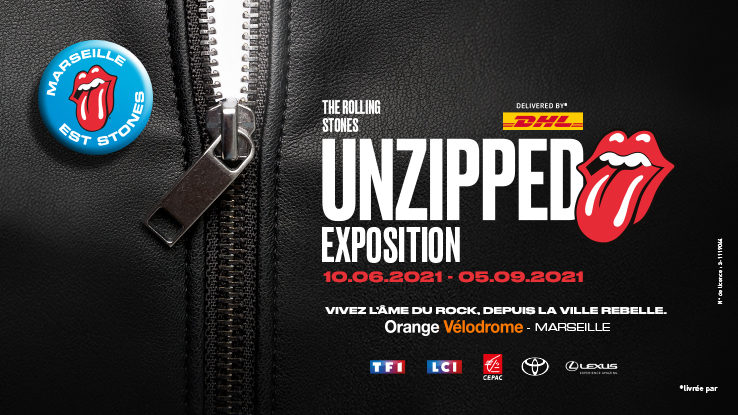 “Unzipped” dedicated to the Rolling Stones lands in Marseille