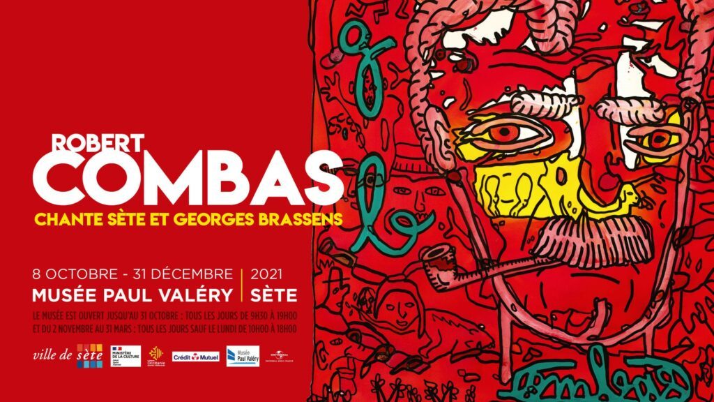 Robert Combas chante Sète et Georges Brassens au musée Paul Valéry