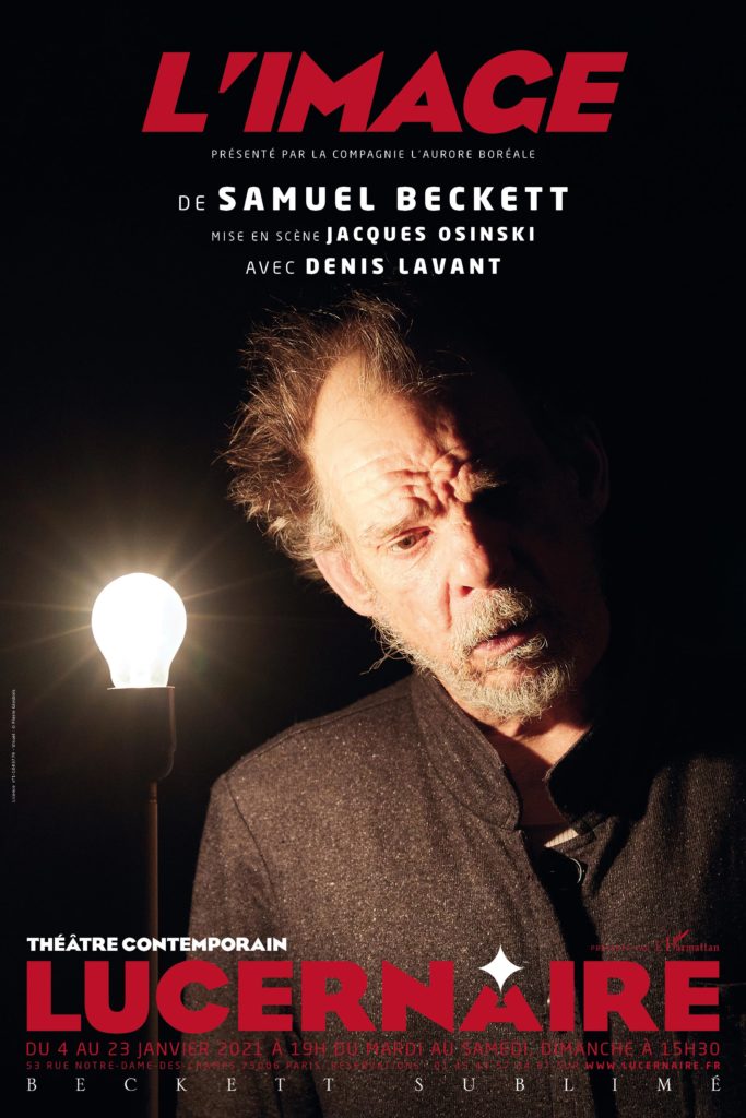 Denis Lavant et Jacques Osinski invitent l’âme de Beckett au Lucernaire