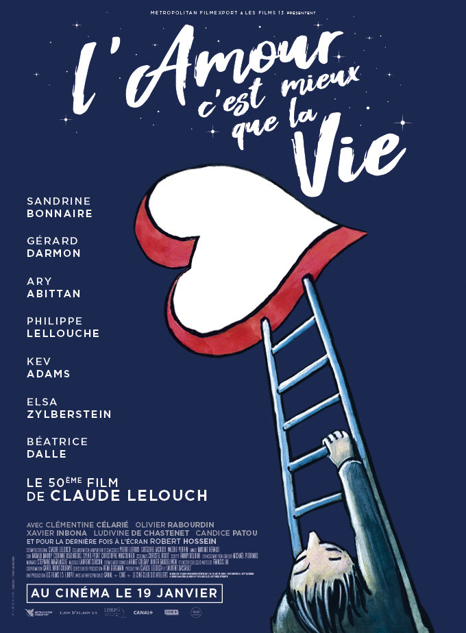 « L’Amour c’est mieux que la Vie », le 50ème long métrage de Claude Lelouch