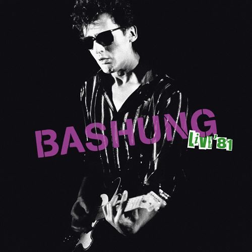 Bashung Live 81 : le premier live flamboyant d’une figure incontournable de la scène française des 80’s.