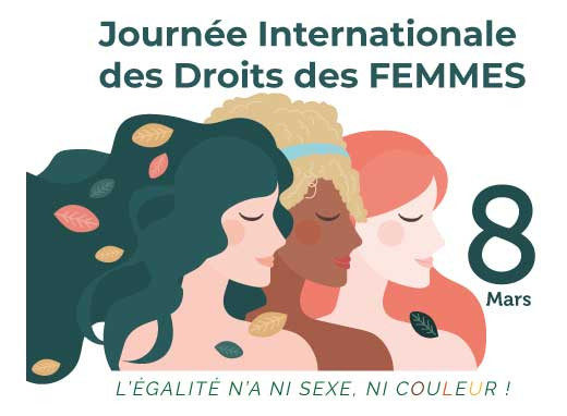 Agenda culturel du 8 mars, journée internationale des droits des femmes