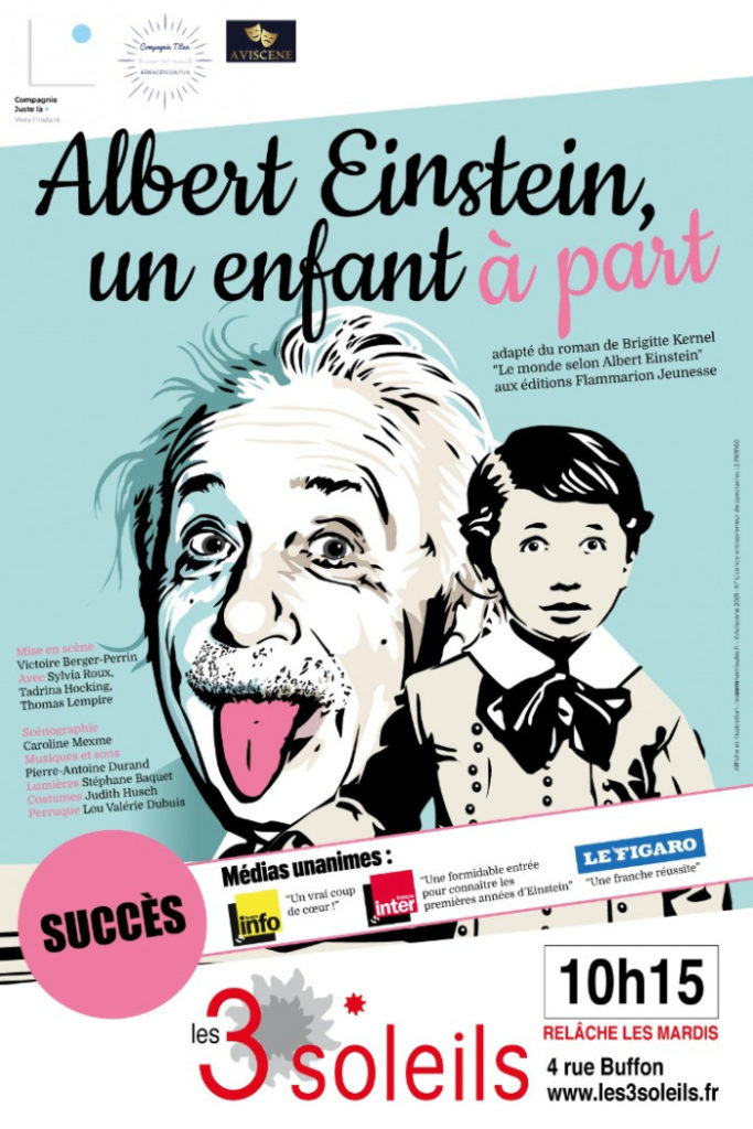 AVIGNON OFF 2022 : Albert Einstein, un enfant vraiment à part !