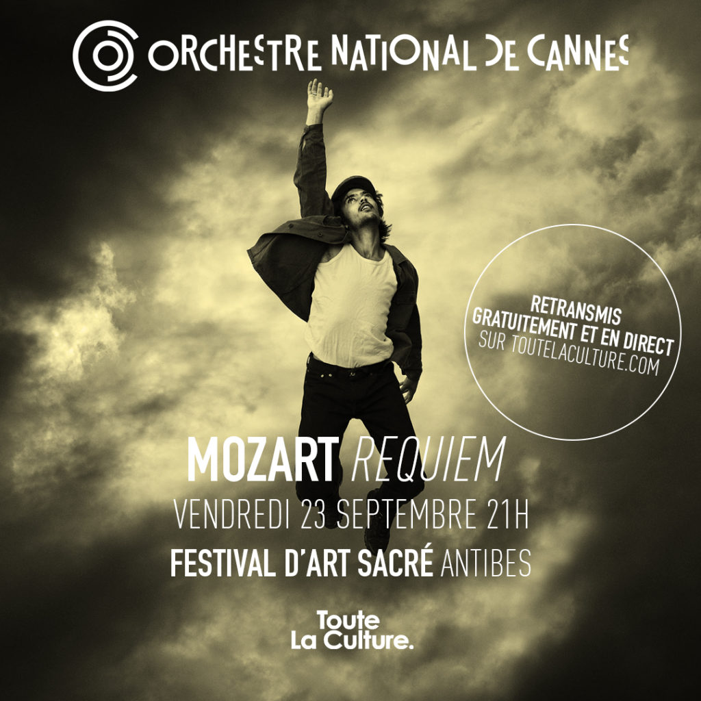Vendredi 23 septembre, 21h : Suivez en direct sur Toute La Culture le Requiem de Mozart dans la Cathédrale d’Antibes