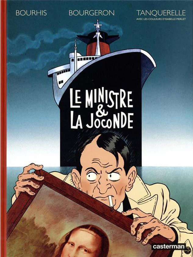 Le ministre et la Joconde, André Malraux et Mona Lisa sont sur un bateau…