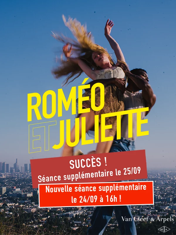 Benjamin Millepied signe Roméo et Juliette La Suite à la Seine Musicale