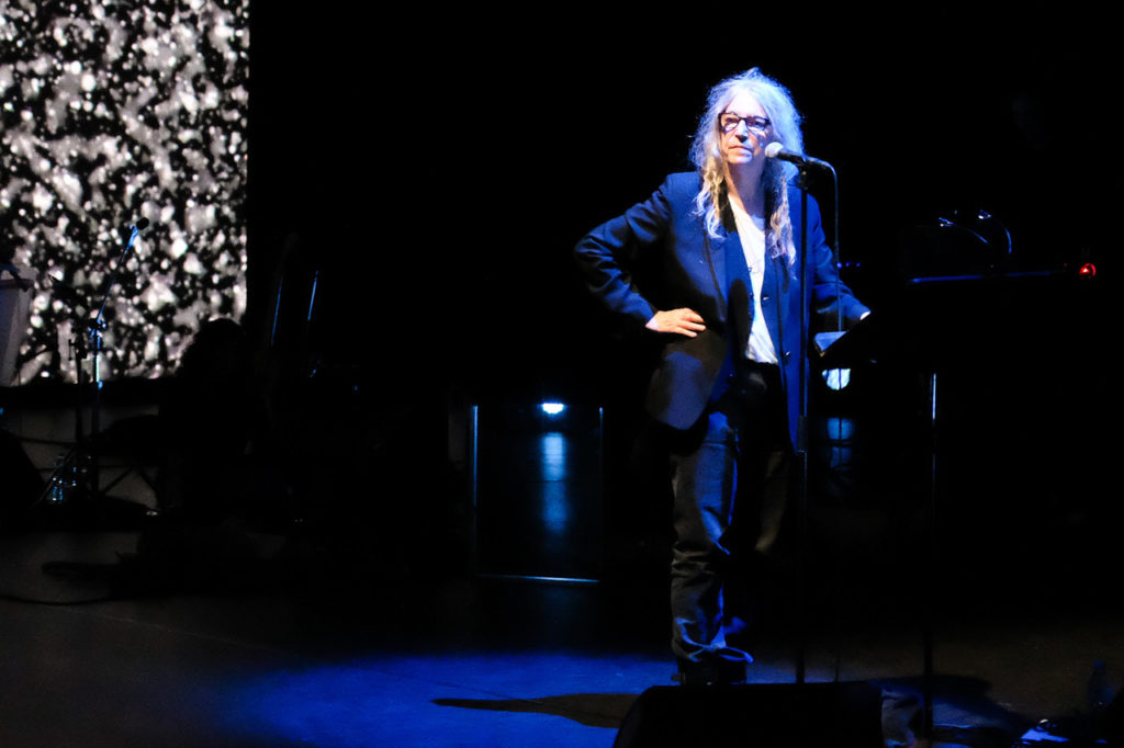 Perfect Vision : Patti Smith et Soundwalk Collective live au Centre Pompidou