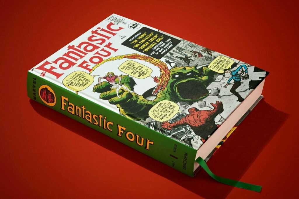 Fantastic Four. Vol. 1. 1961–1963 : un livre d’art XXL pour les inconditionnels des Marvel Comics.