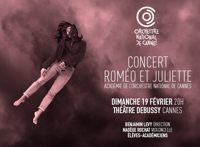 Gagnez 3×2 places pour le concert Roméo et Juliette du 19 février avec l’Orchestre National de Cannes