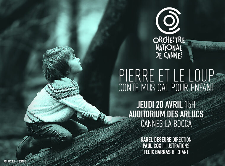 Gagnez 3×2 places pour le concert Pierre et le loup du jeudi 20 avril avec l’Orchestre National de Cannes