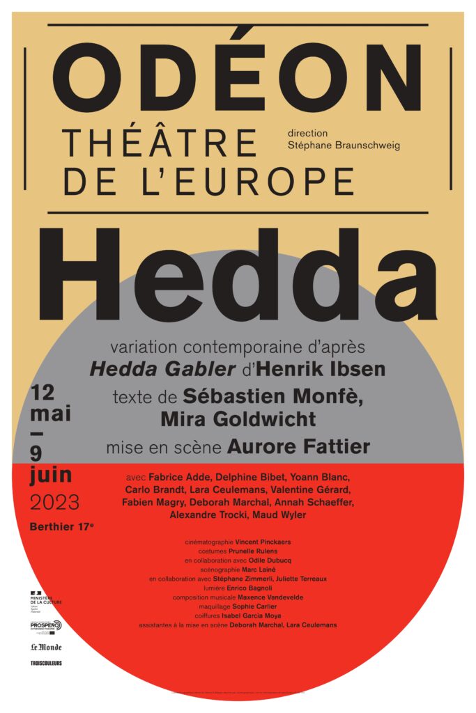 “Hedda” à l’Odéon Atelier Berthier, édifiante version d’Ibsen