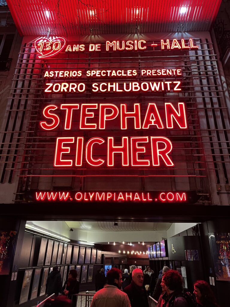  Stephan Eicher Olympia 29/02/2024  : un spectacle musical chaleureux et convivial !