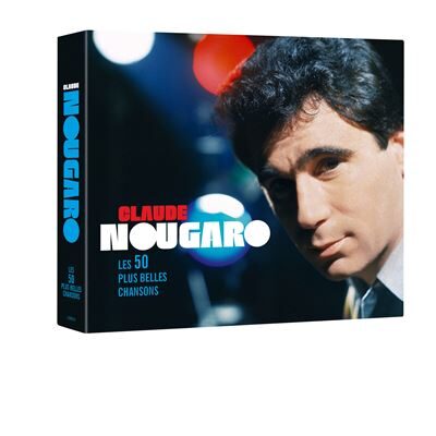 Claude Nougaro “Les 50 plus belles chansons rééditées” dans un coffret triple album!