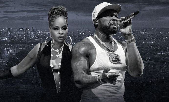50 Cent et Mary J Blige en concert à Paris La Défense Arena