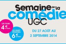 Semaine de la comédie UGC : le programme du bon plan ciné du moment !