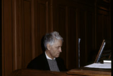Décès de l’organiste aveugle Louis Thiry
