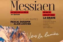 Le Festival Messiaen, les voix de Pascal Dusapin