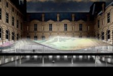 La cour Visconti du Louvre se prépare à accueillir les Arts de l’Islam
